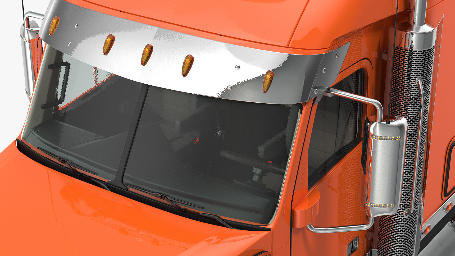 2020 Freightliner 122SD Truck 3D model_7