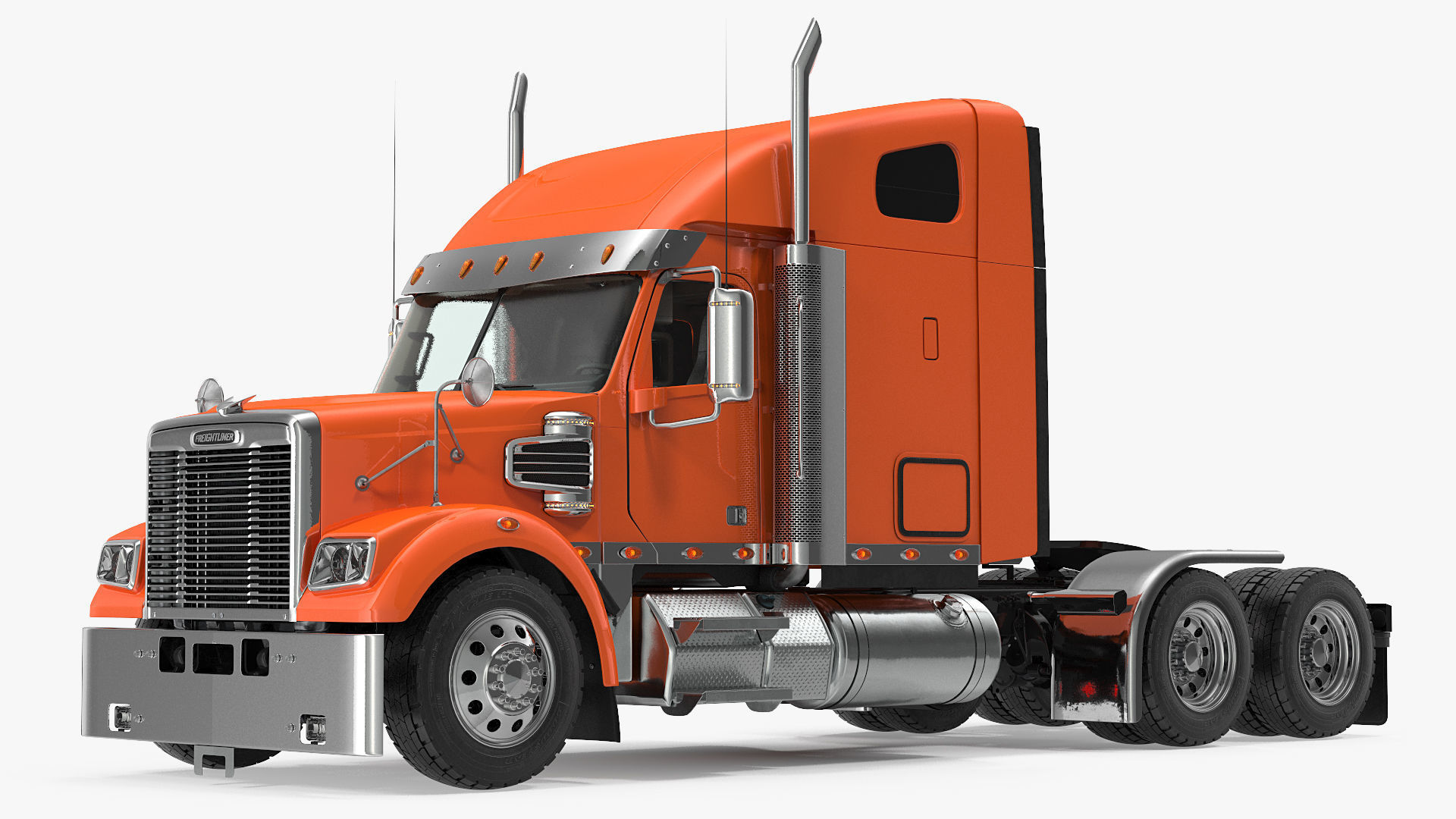 2020 Freightliner 122SD Truck 3D model_1