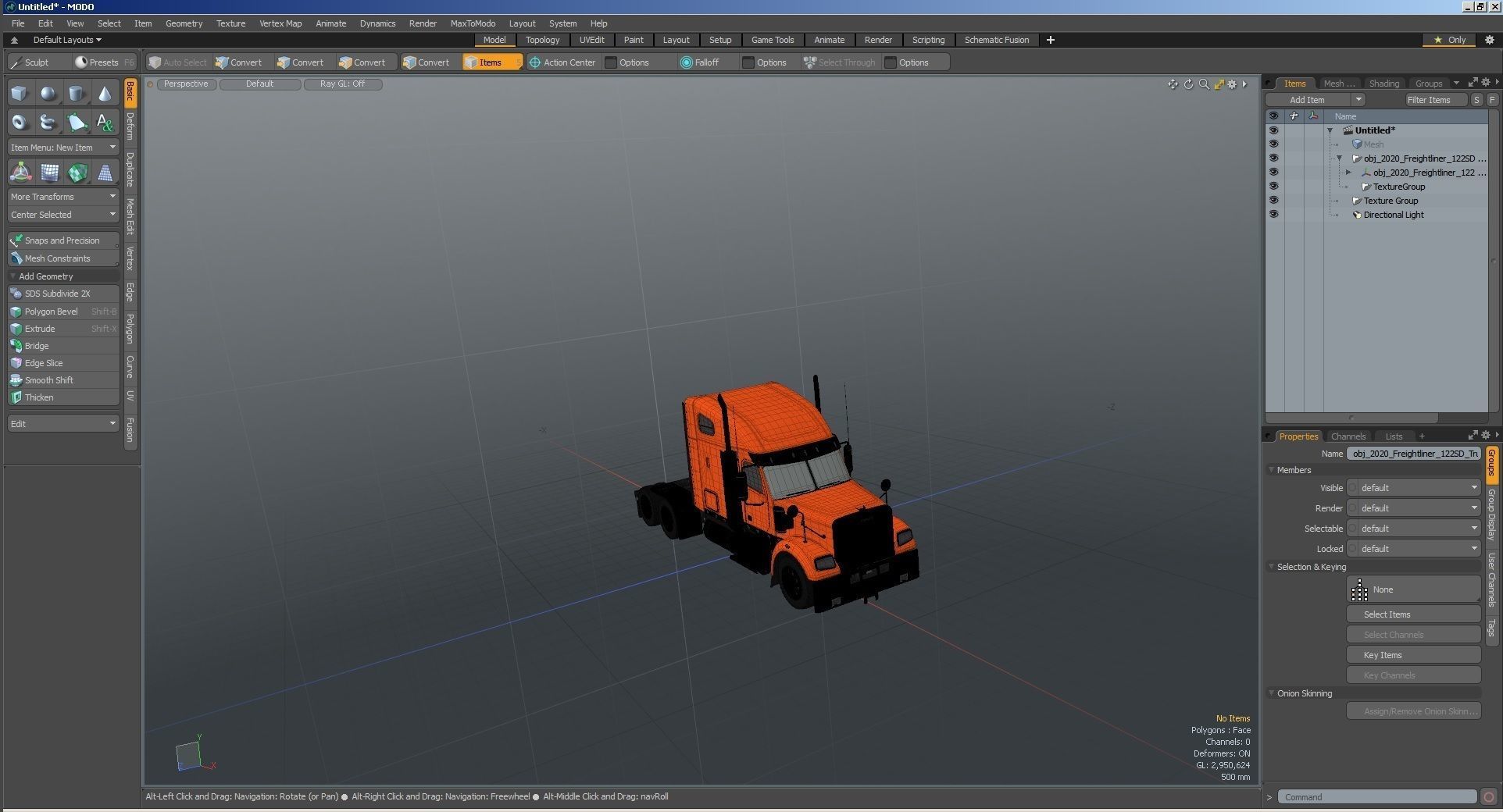 2020 Freightliner 122SD Truck 3D model_51