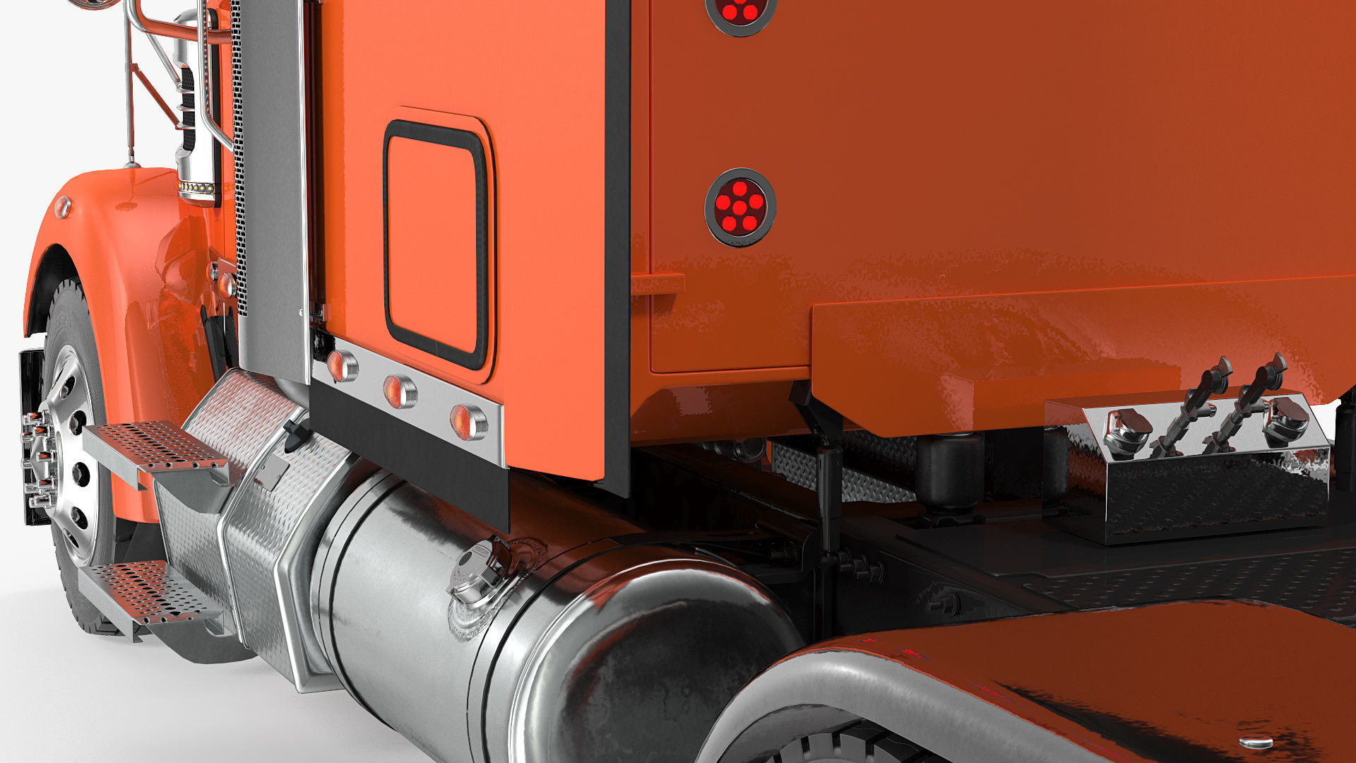 2020 Freightliner 122SD Truck 3D model_17