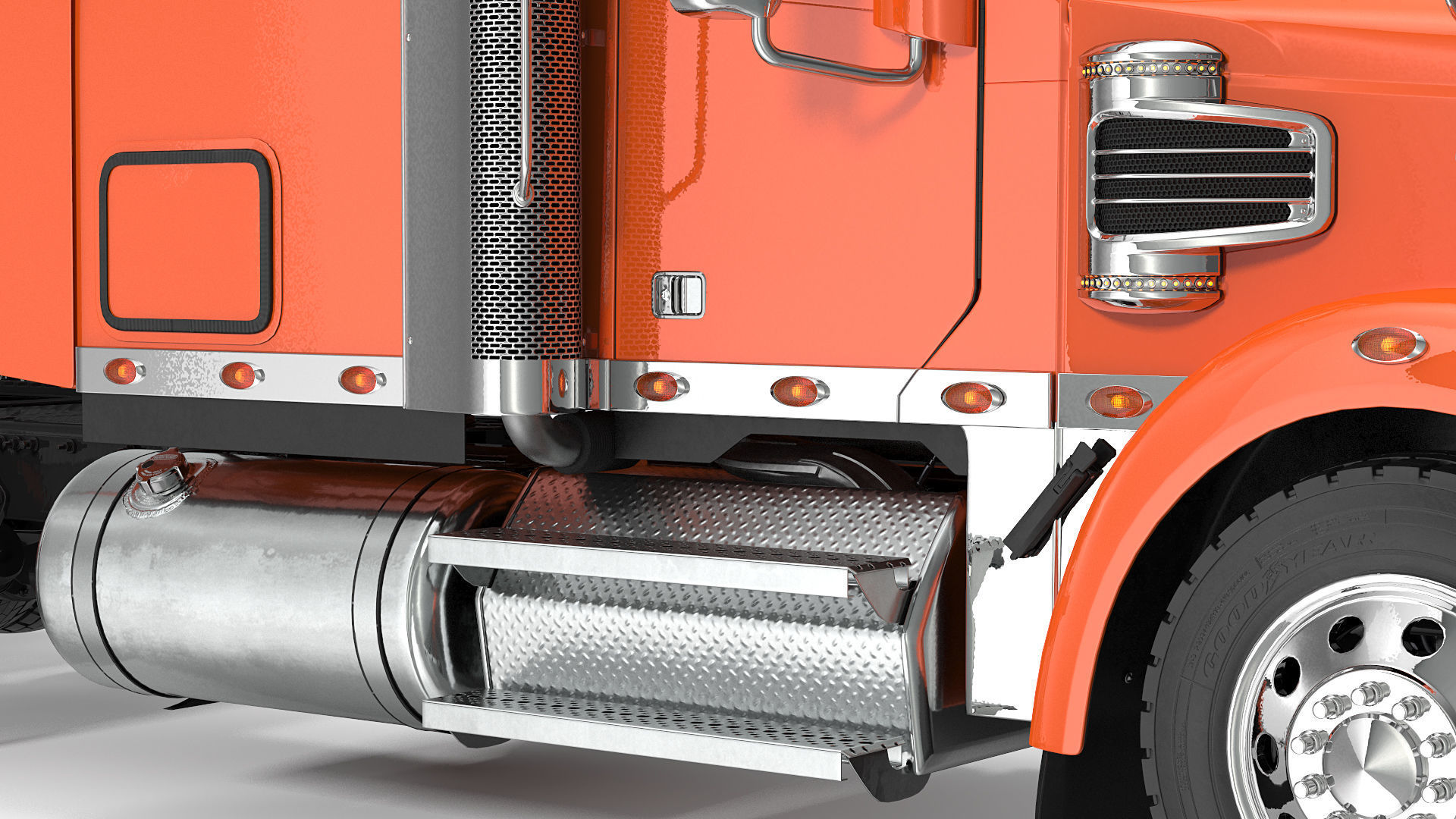 2020 Freightliner 122SD Truck 3D model_15