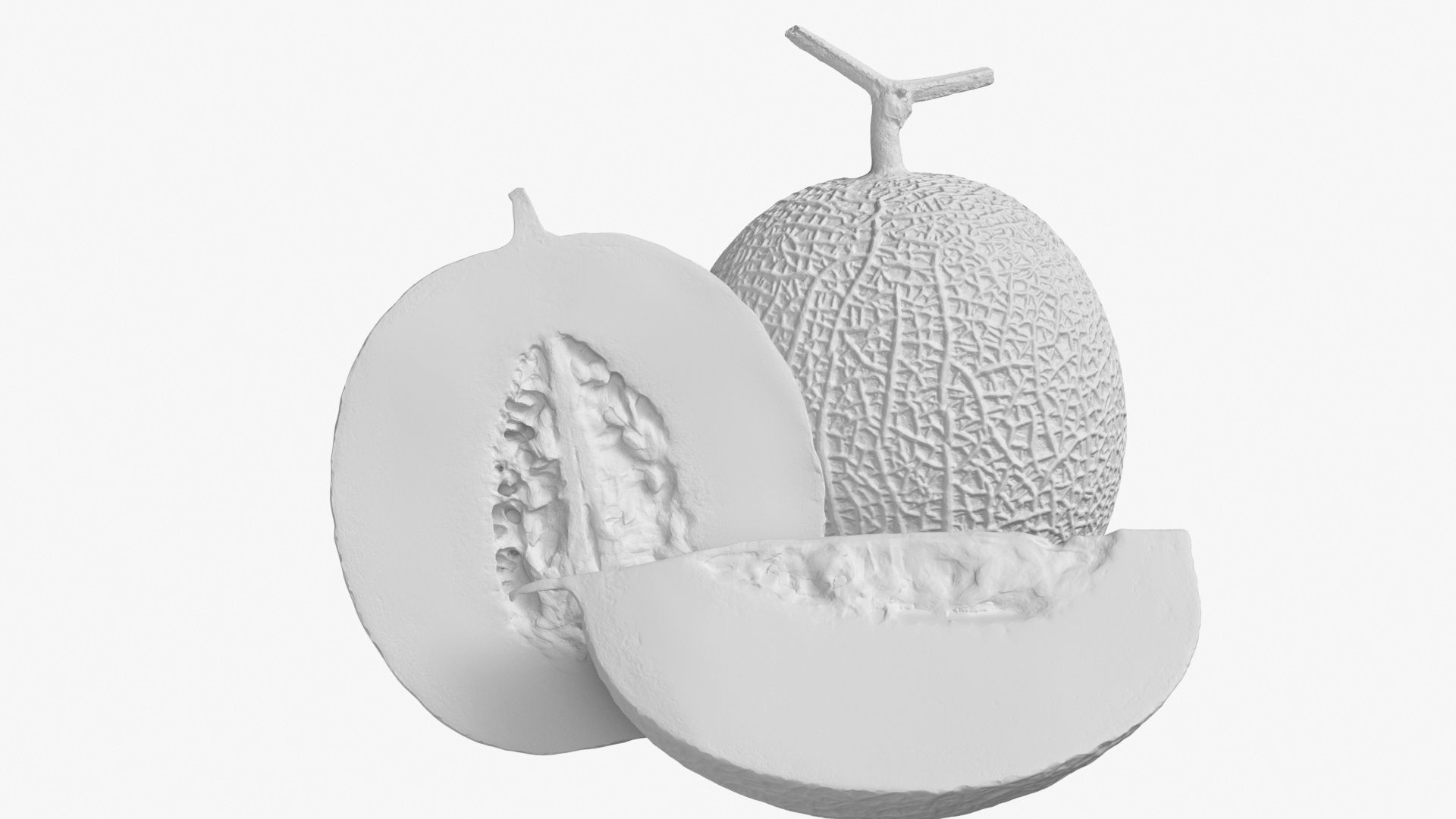 Melon Collection cut 3D model_2