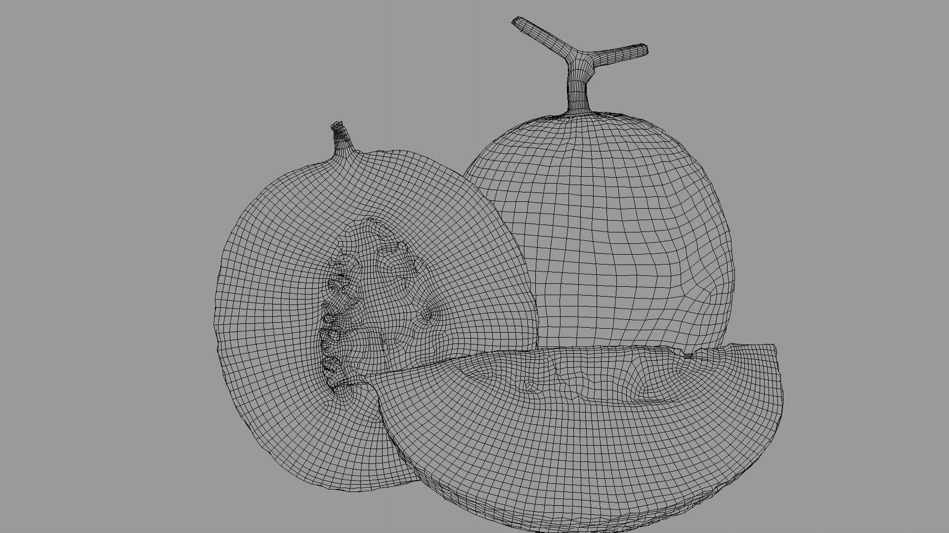 Melon Collection cut 3D model_3