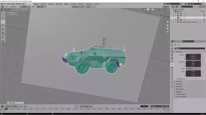 Kamaz Listva anti-mine machine