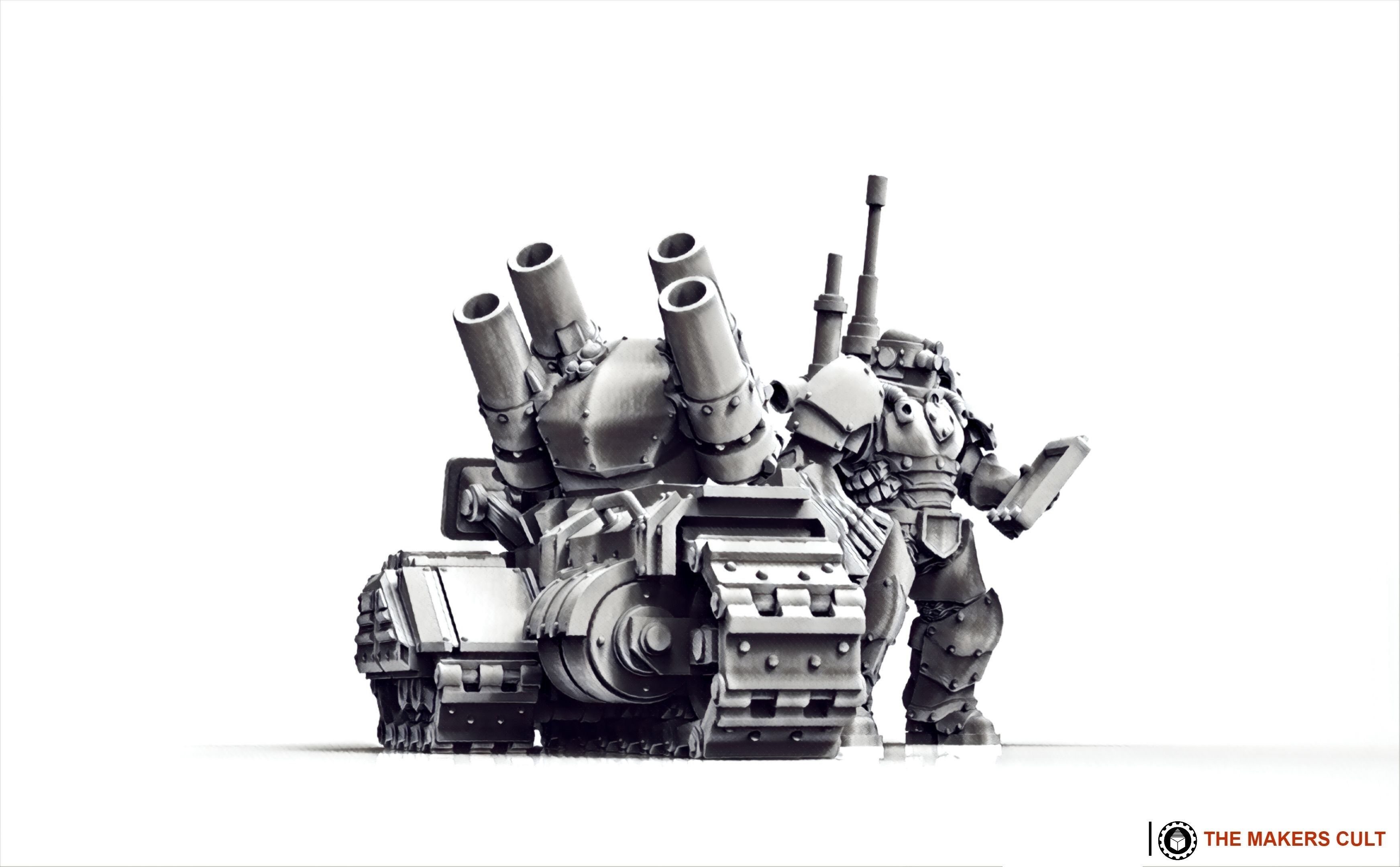 Tempestas Support Platform 3D print model_2