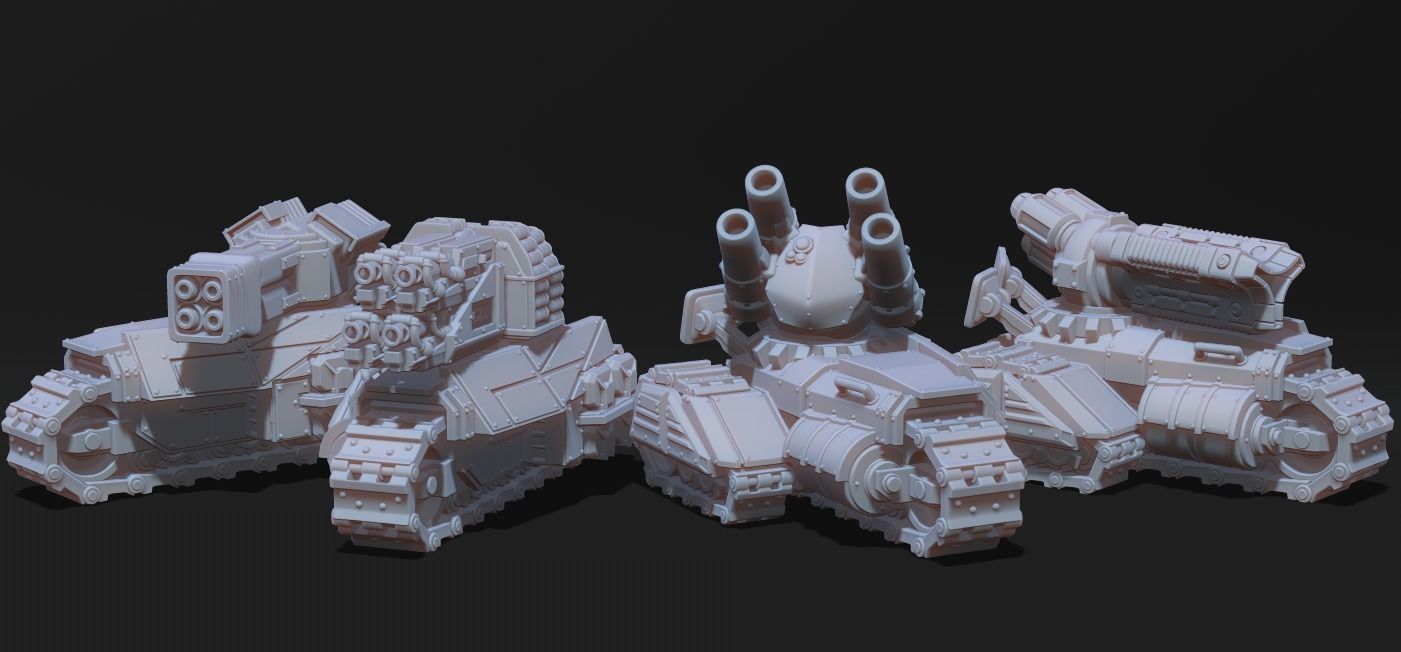 Tempestas Support Platform 3D print model_4