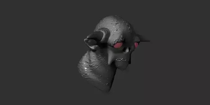 creature head orc 
