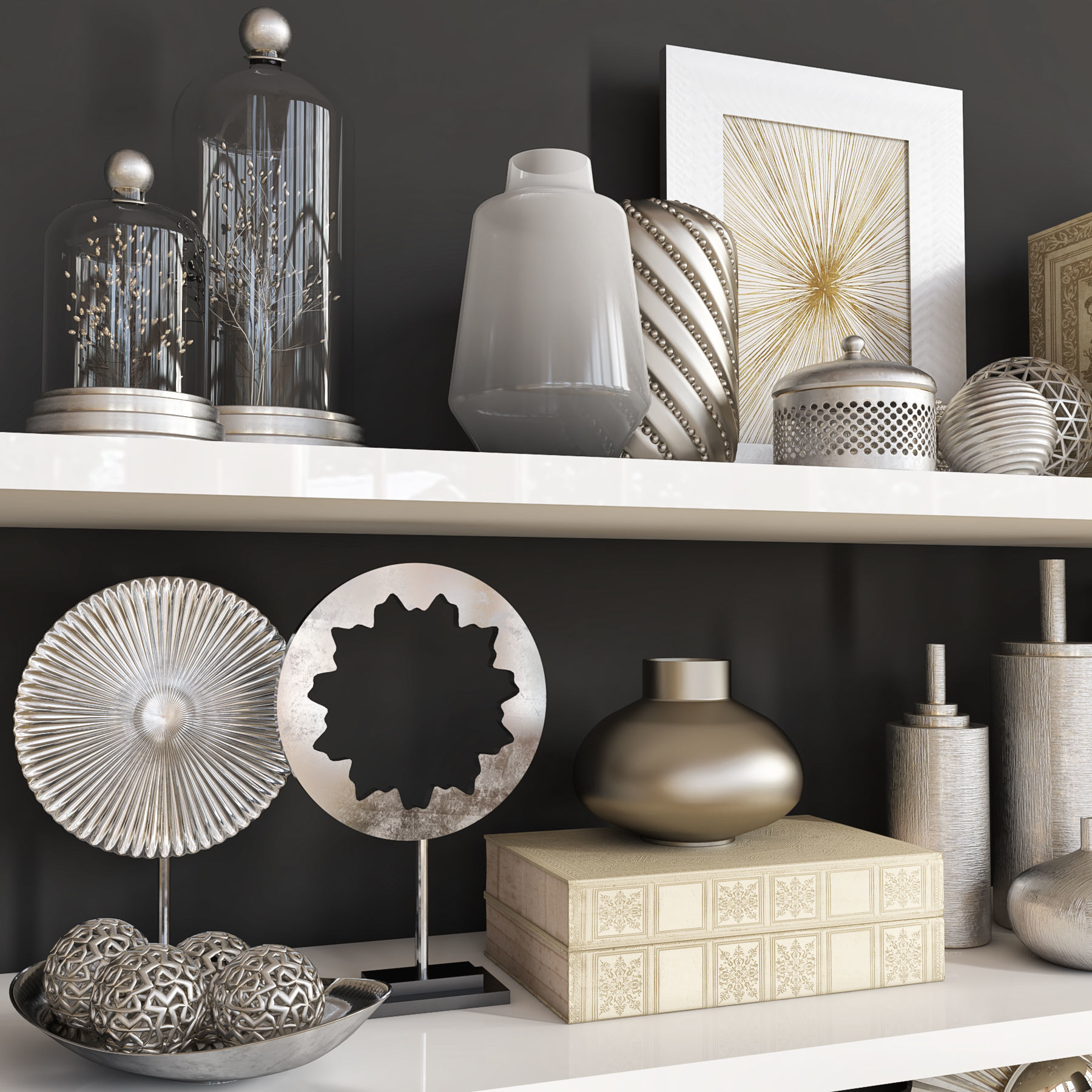 decorative set 29 3D model_1