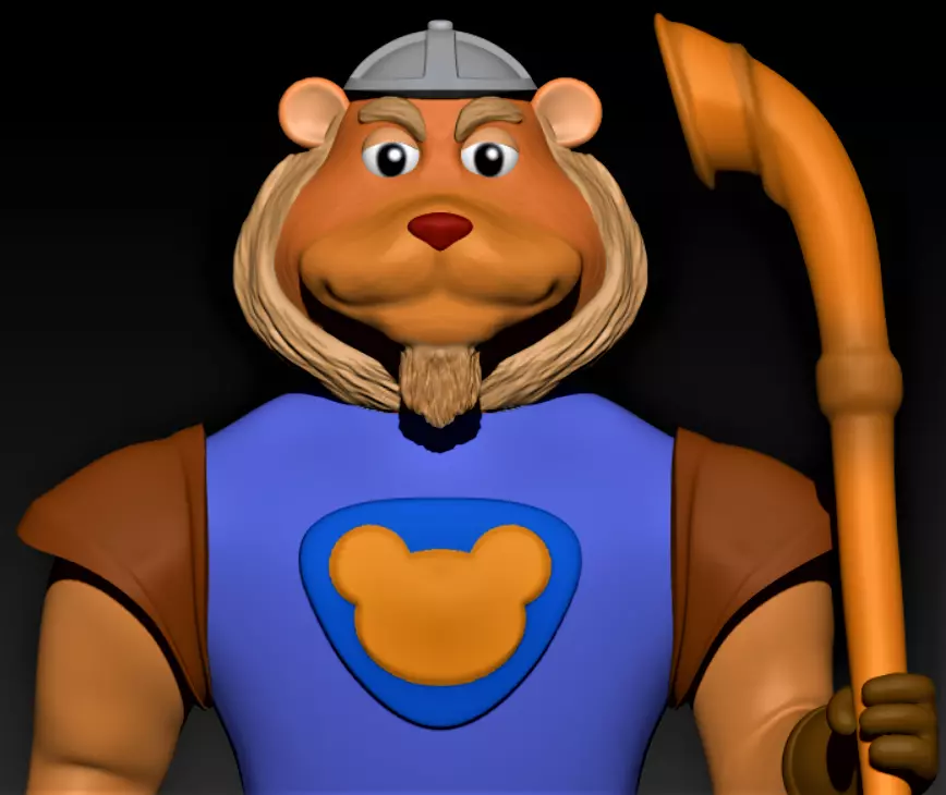 Gummi Bears knights of the gammadun order Free 3D print model