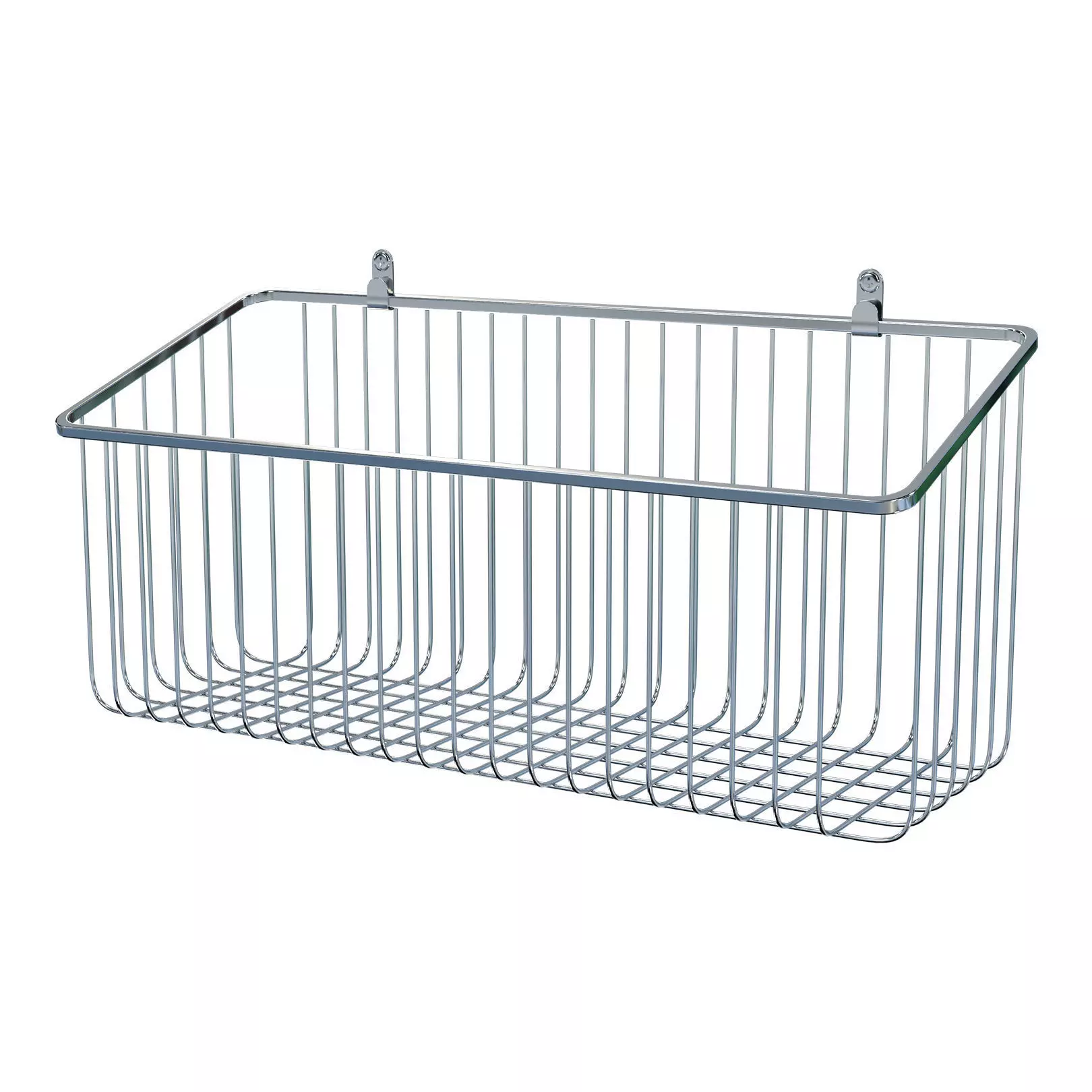 Metal Wire Wall Mount Basket Free 3D model
