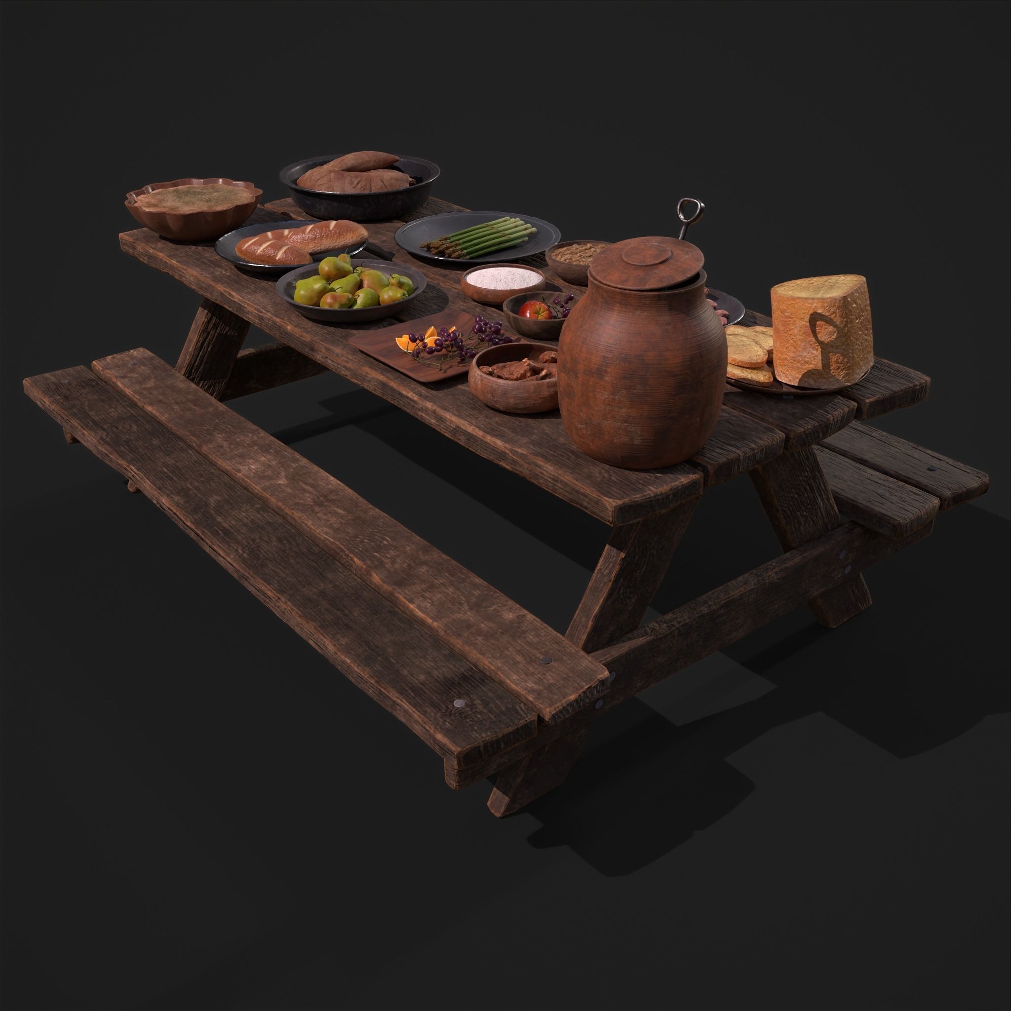 Medieval Double Picnic Feast Collection  _49