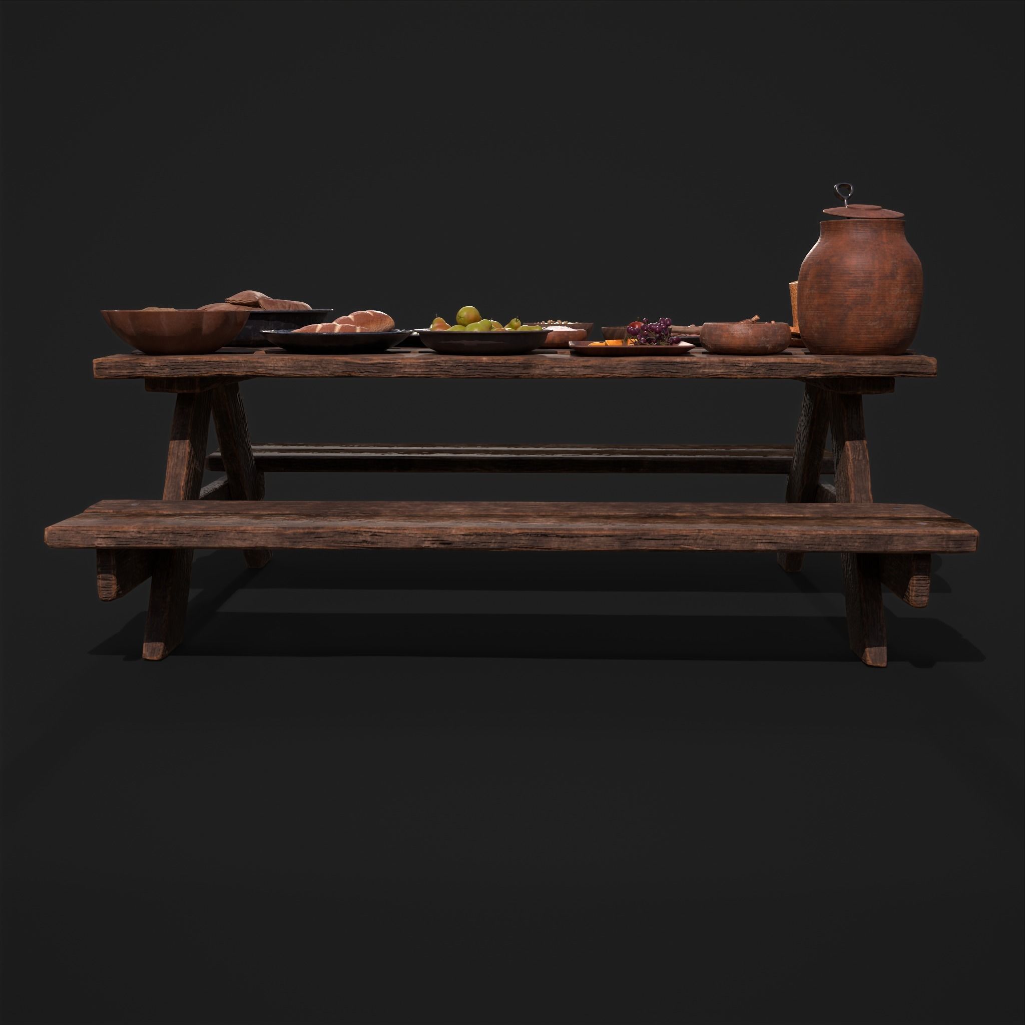 Medieval Double Picnic Feast Collection  _51