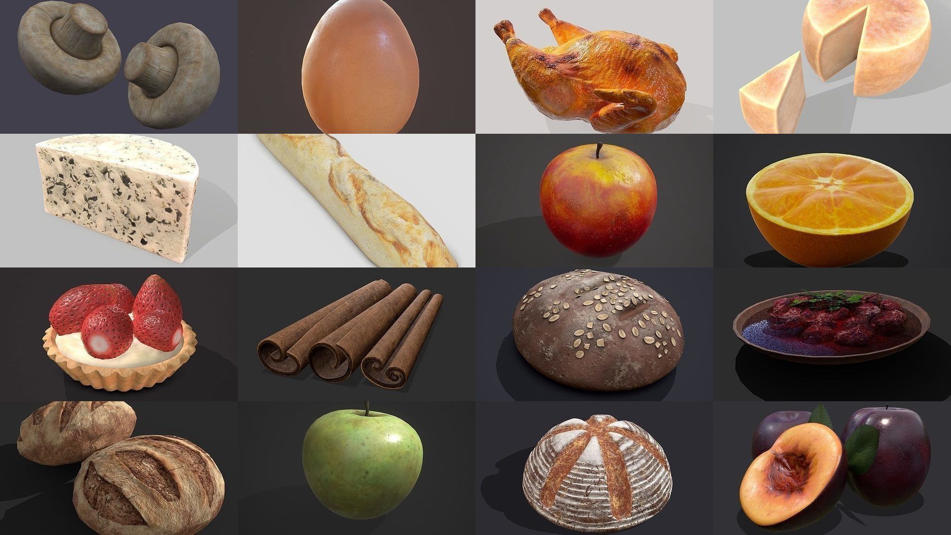 Medieval Double Picnic Feast Collection  _4