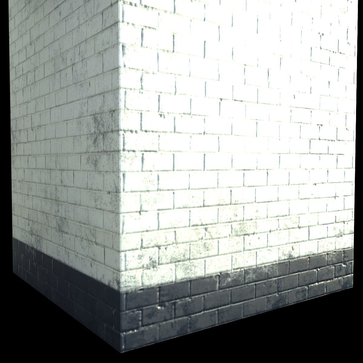 Prison Tower Low-poly 3D model_10