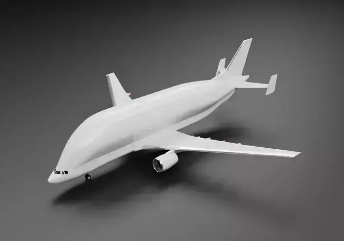 Airbus A300 Beluga 3D model