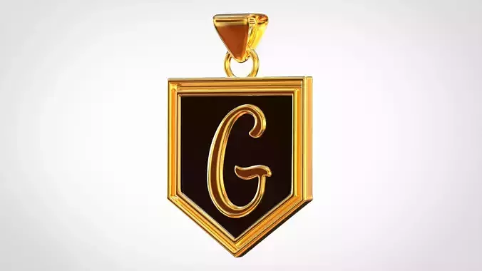 Letter G Pendant 