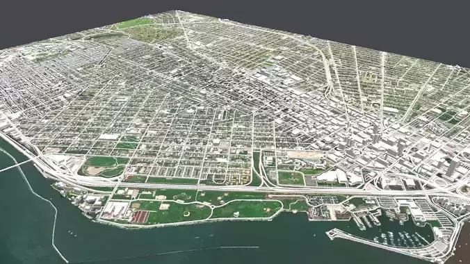 Cityscape Buffalo USA