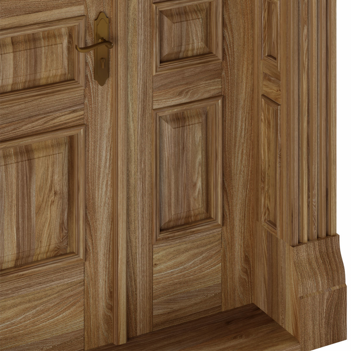 Entrance Door 3D model_5