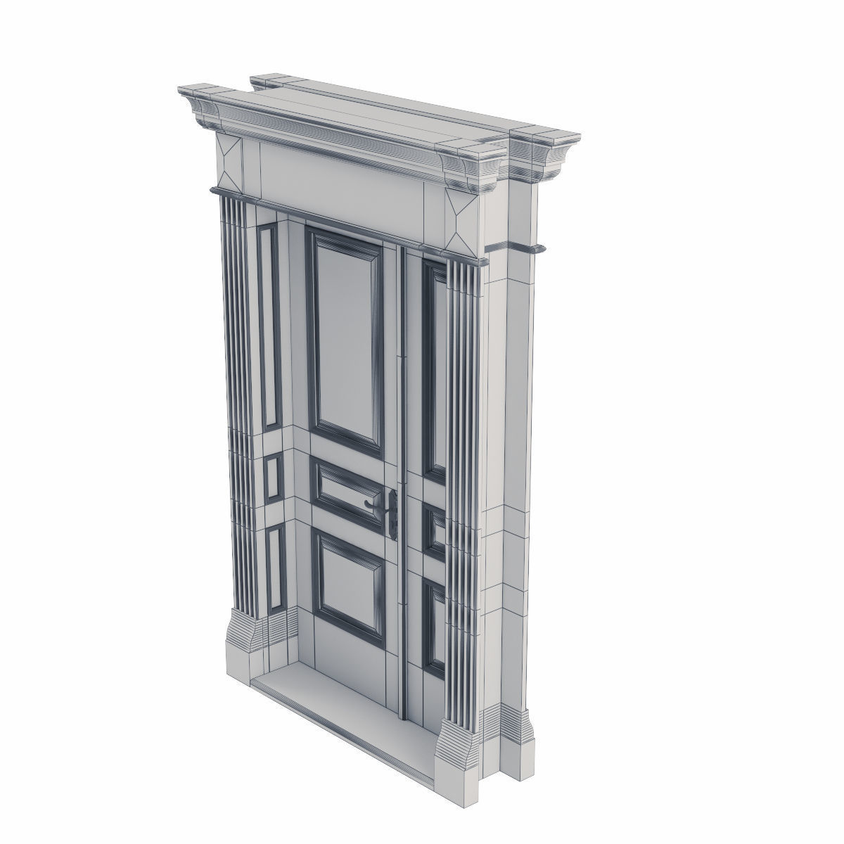 Entrance Door 3D model_7