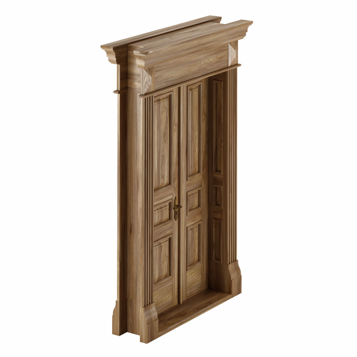 Entrance Door 3D model_3