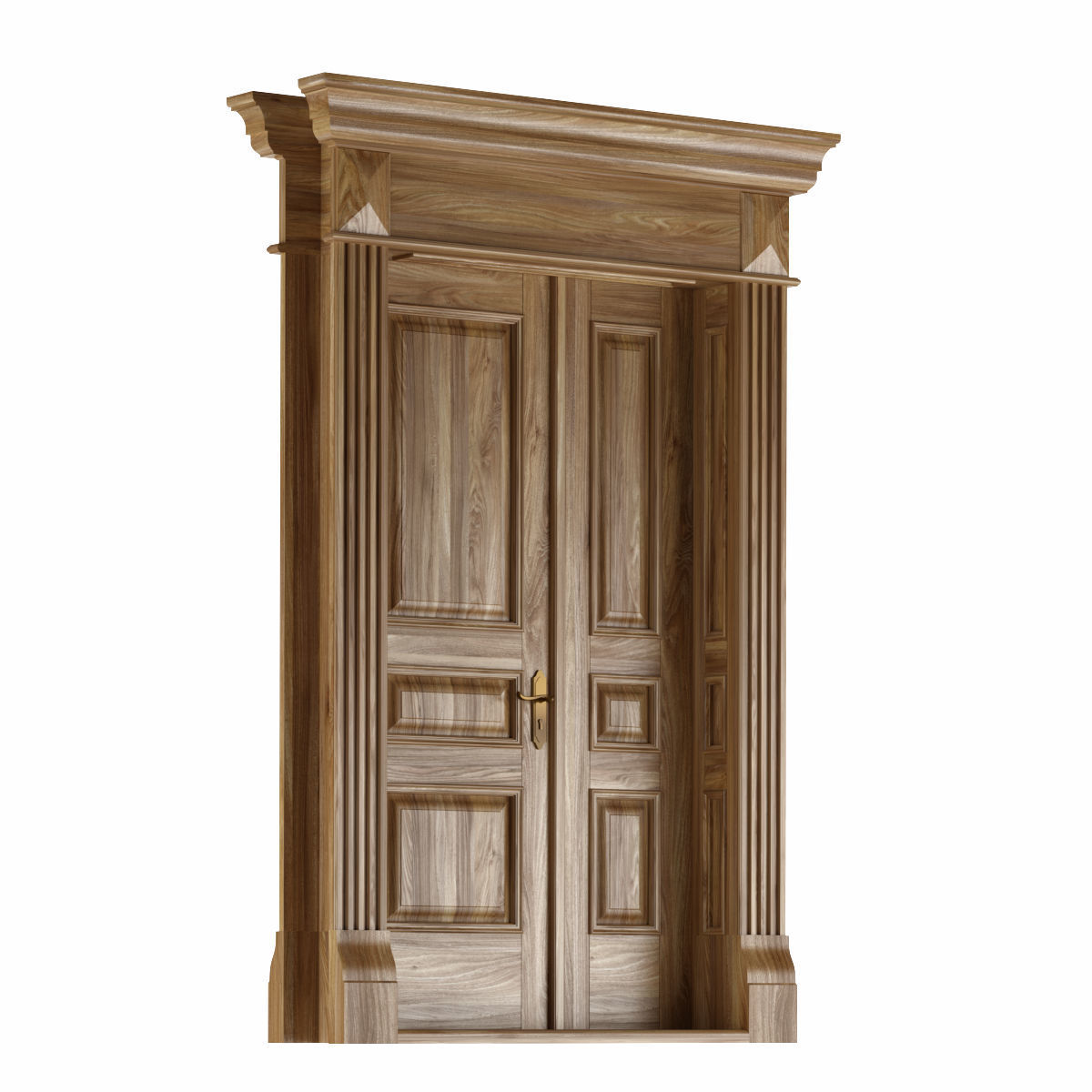Entrance Door 3D model_2