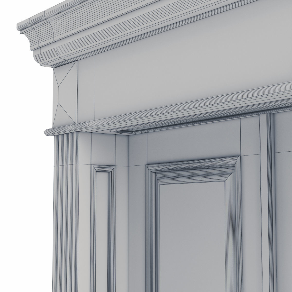 Entrance Door 3D model_8