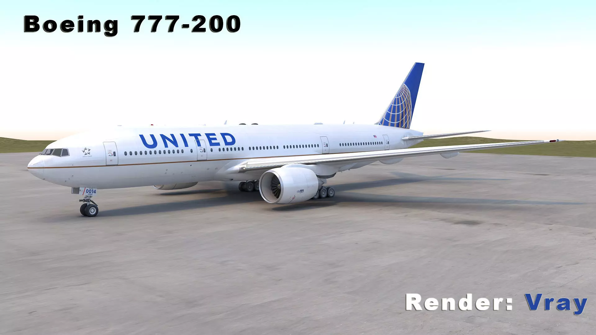 B 777-200 3D model_0