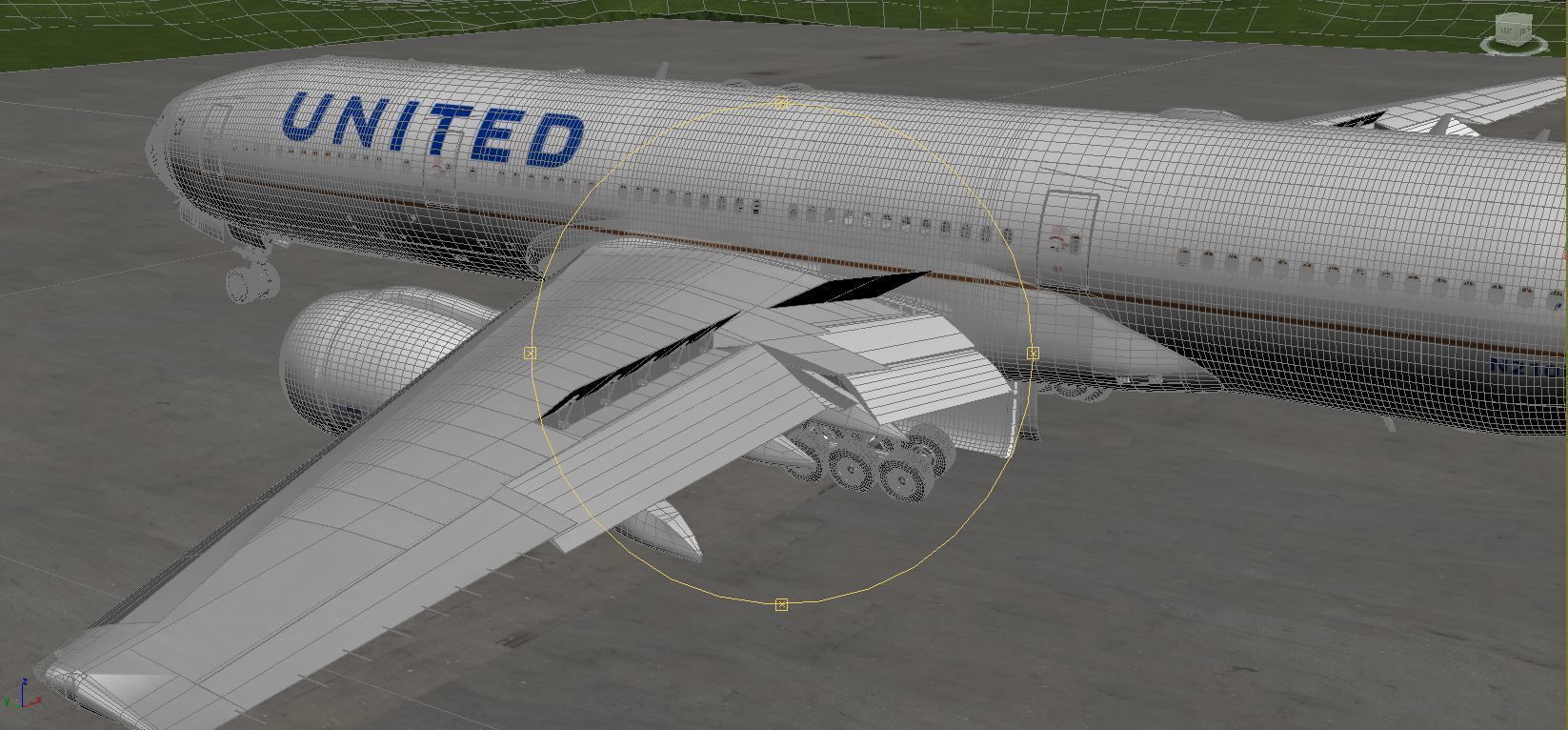 B 777-200 3D model_14