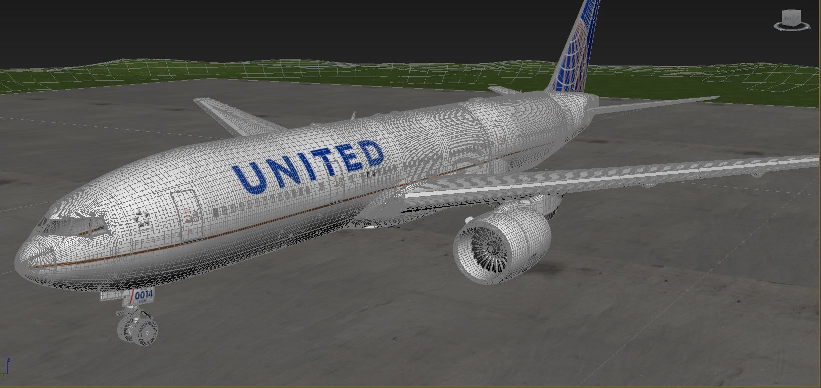 B 777-200 3D model_10