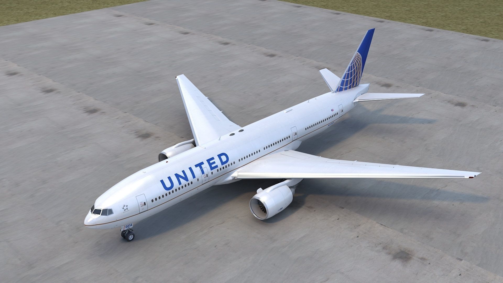 B 777-200 3D model_7