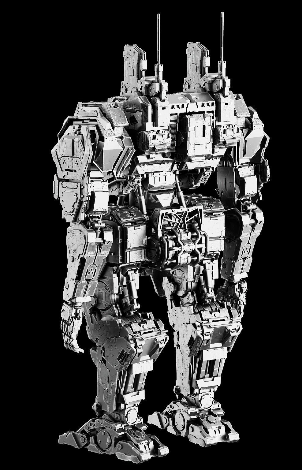 Tarvos Free low-poly 3D model_3