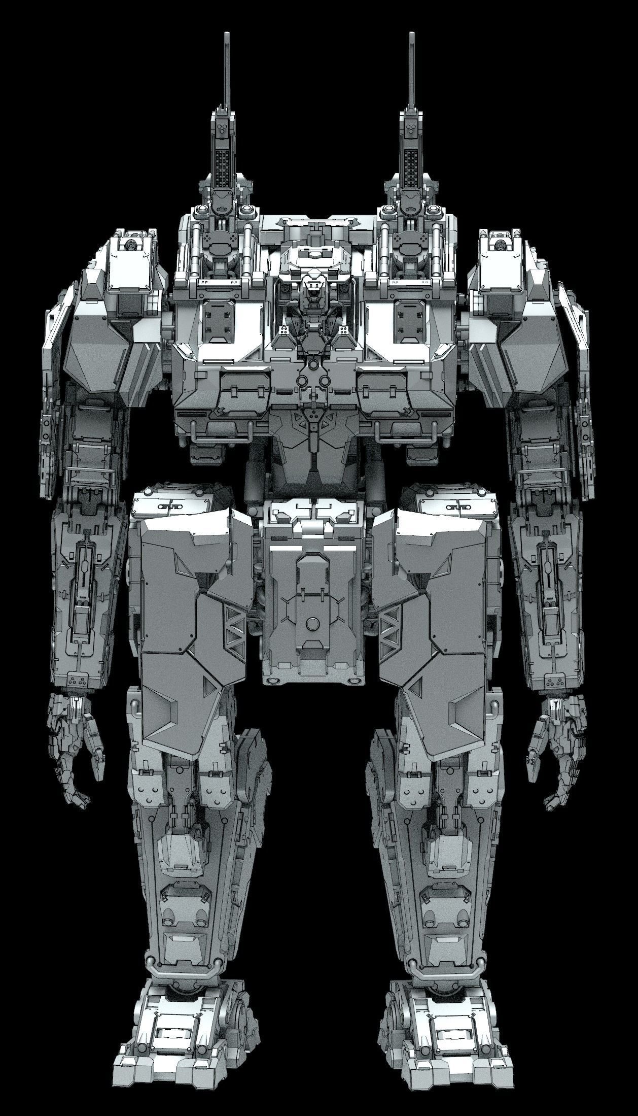 Tarvos Free low-poly 3D model_8