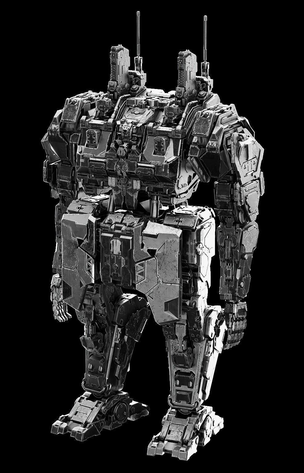 Tarvos Free low-poly 3D model_2