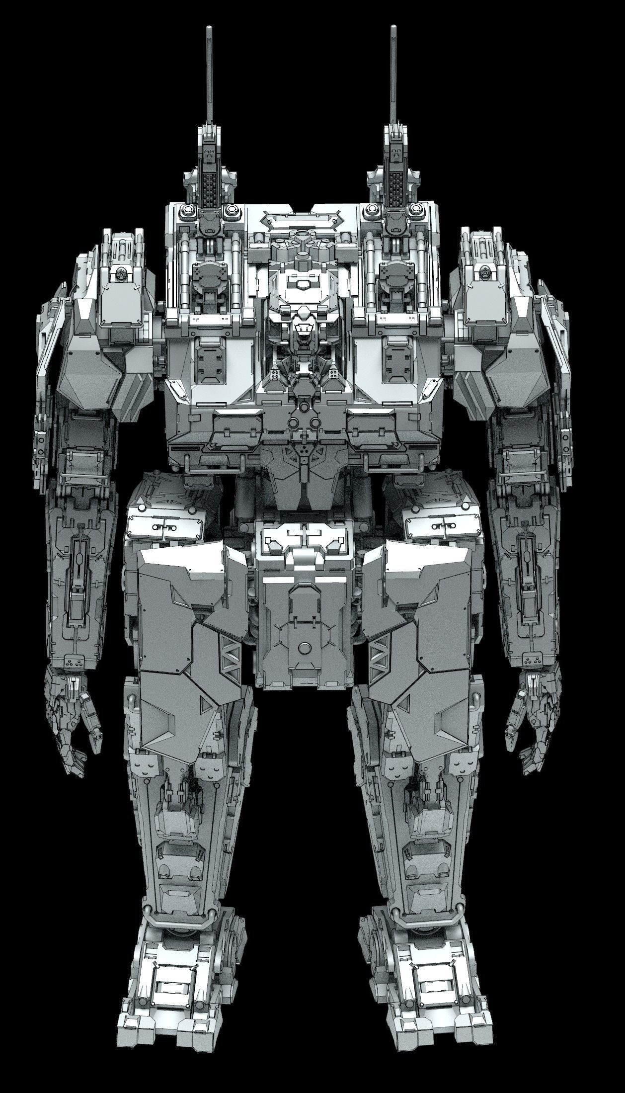 Tarvos Free low-poly 3D model_15