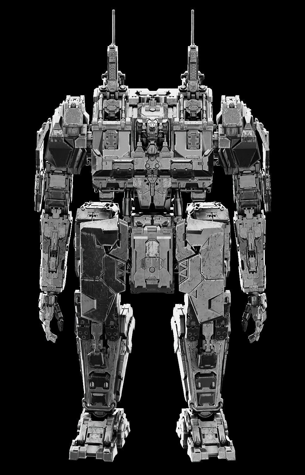 Tarvos Free low-poly 3D model_4