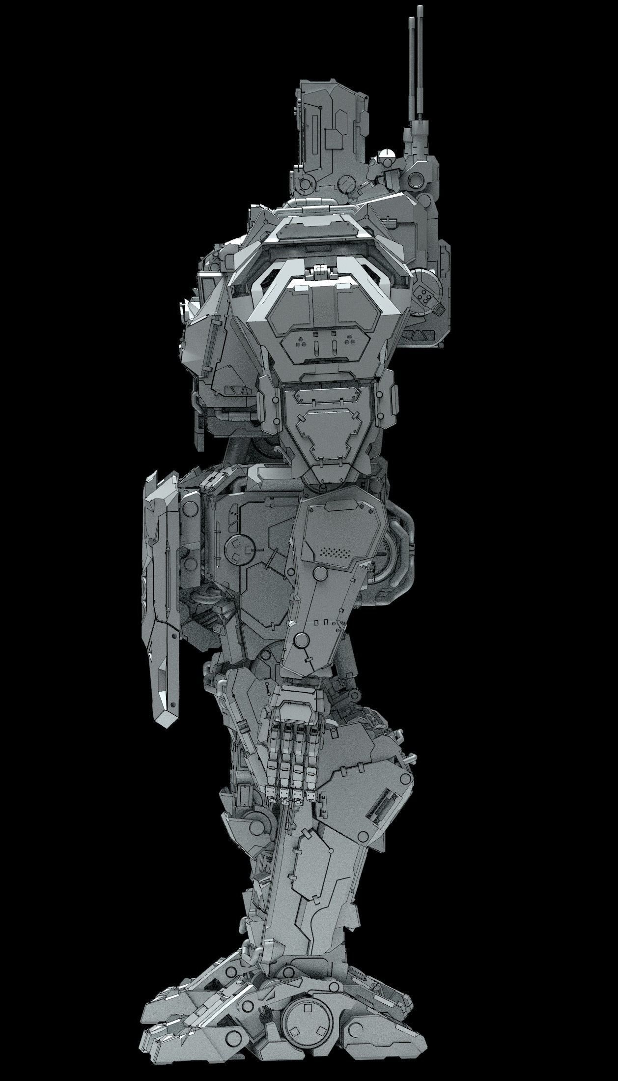 Tarvos Free low-poly 3D model_9