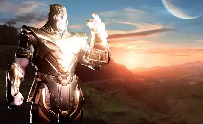 Thanos Free 3D model