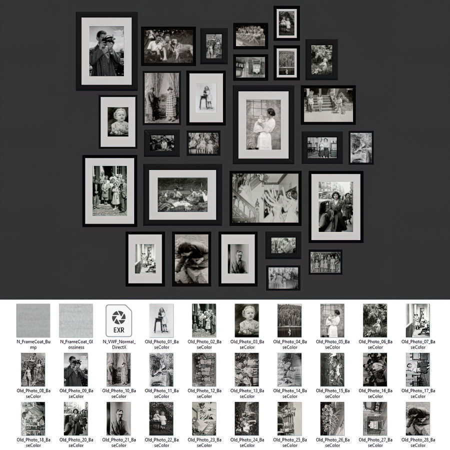 Gallery Wall 126 3D model_5