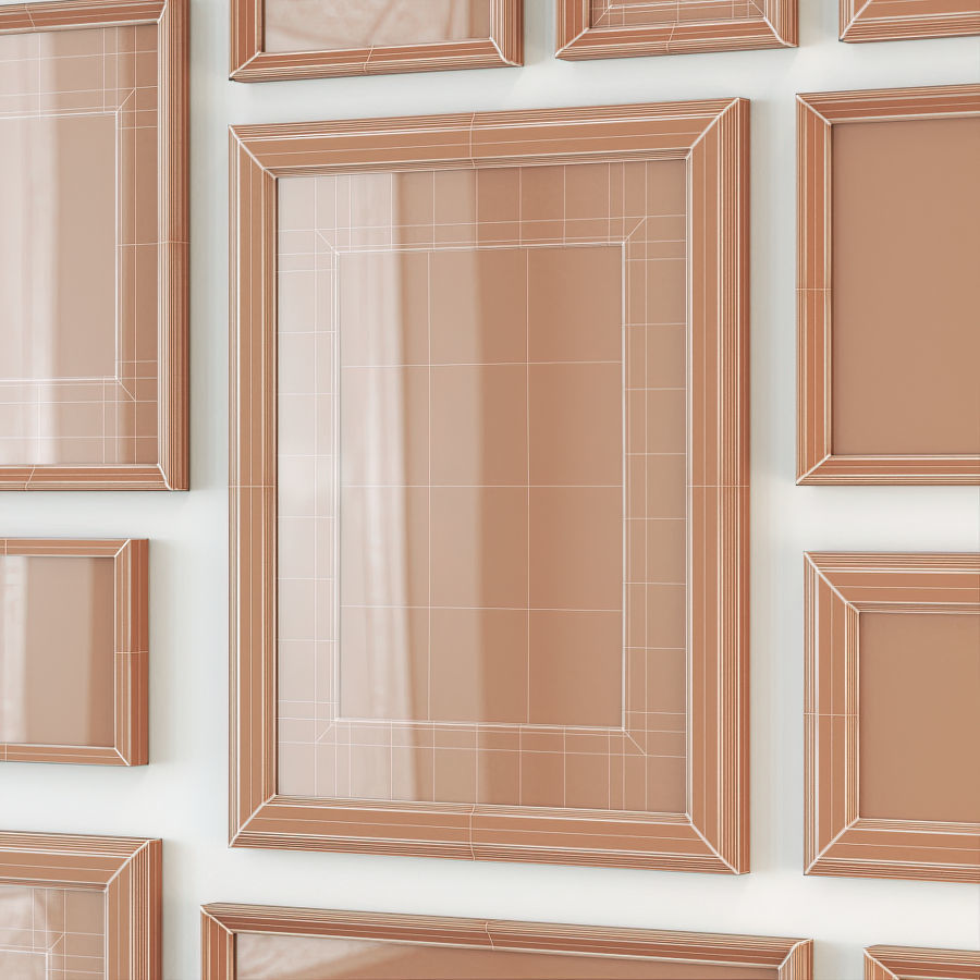 Gallery Wall 126 3D model_3