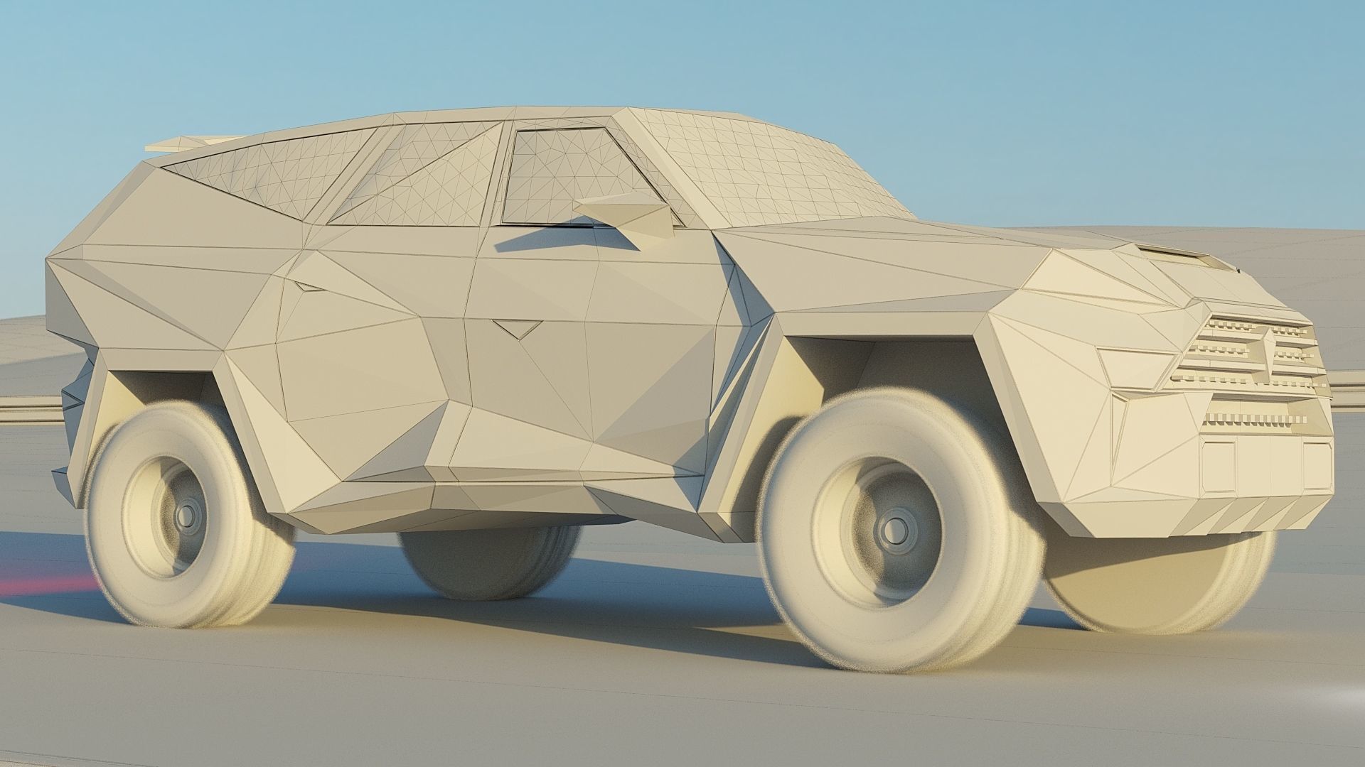 Karlmann King SUV Low-poly 3D model_7