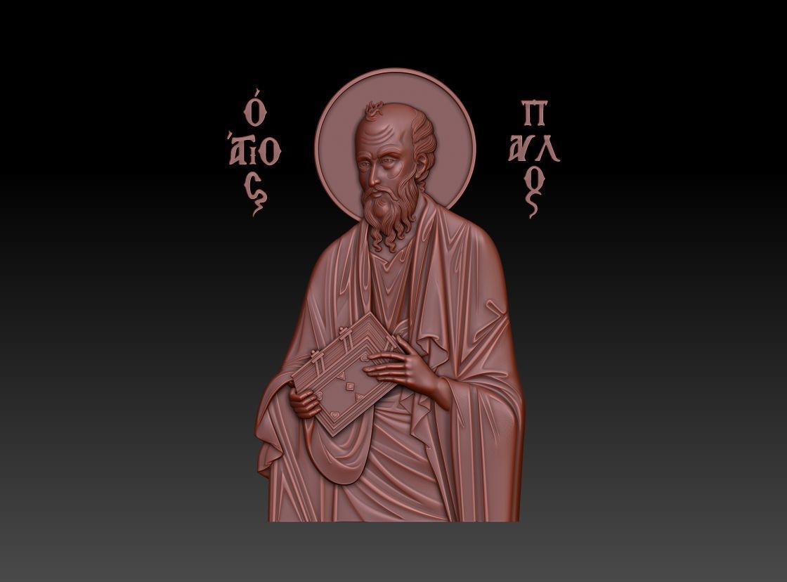 Paul the Apostle 3D model_17