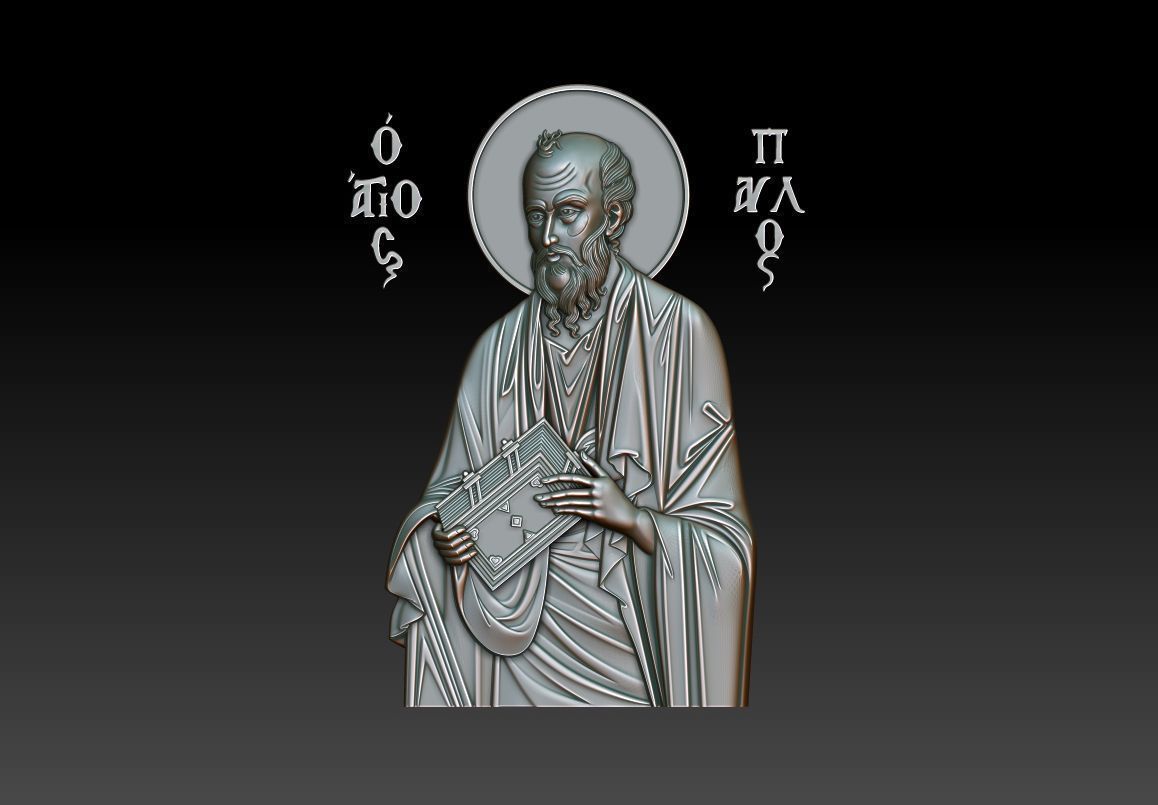 Paul the Apostle 3D model_8