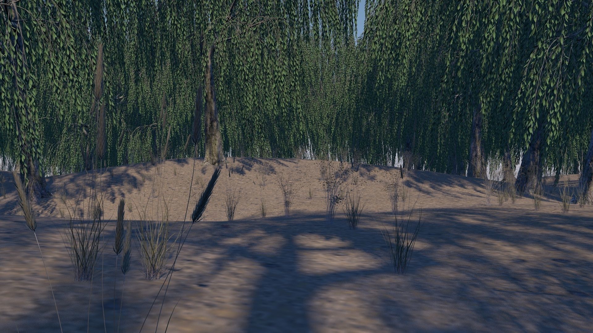 Sand Environment Template C4D 3D model_5