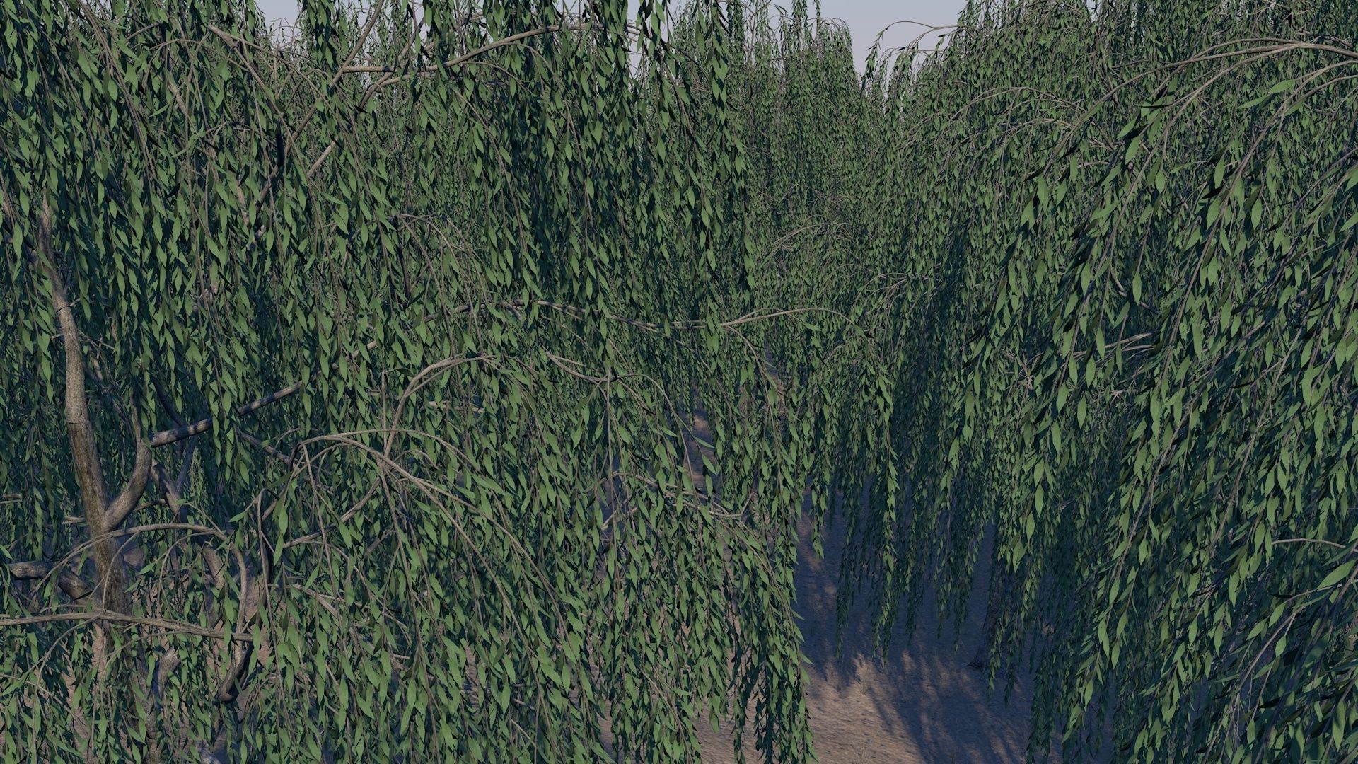 Sand Environment Template C4D 3D model_3