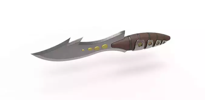 Klingon knife from Star Trek Enterprise TV series 3D print model
