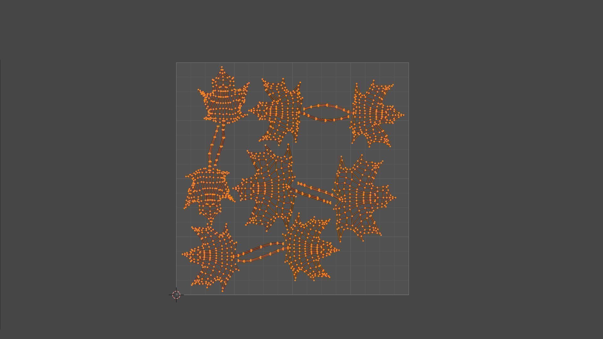 Fall Autumn Leaves Pack 3D model_22