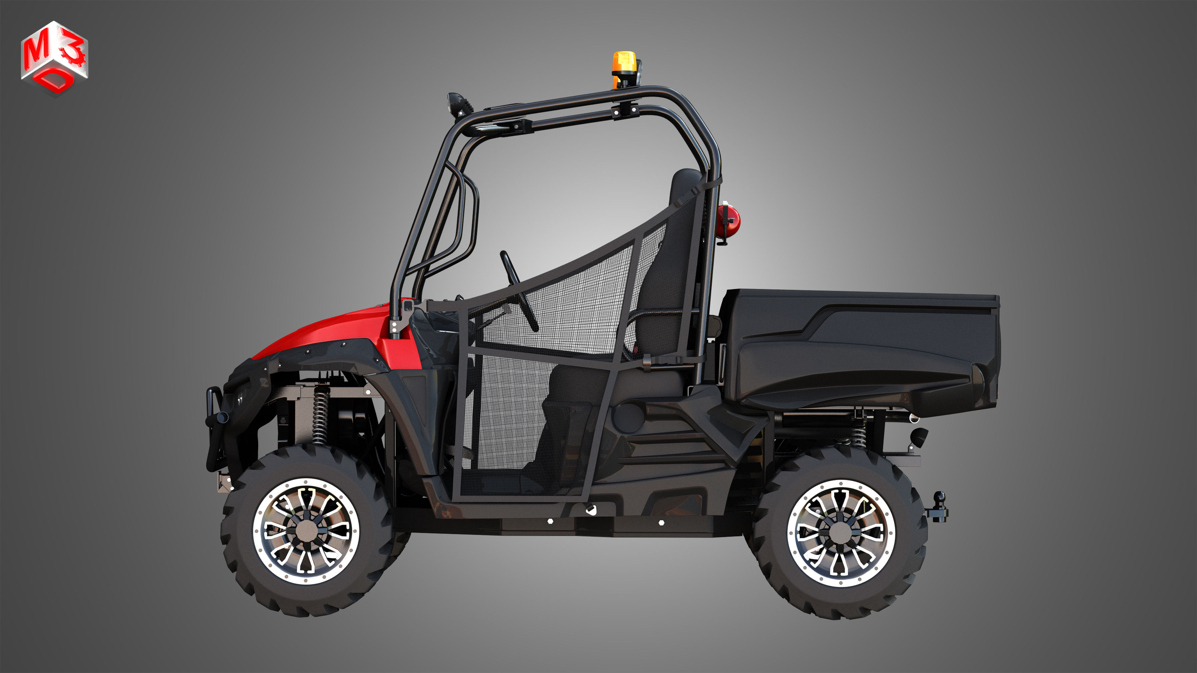  Mahindra 1000 Gas Standard 3D model_4