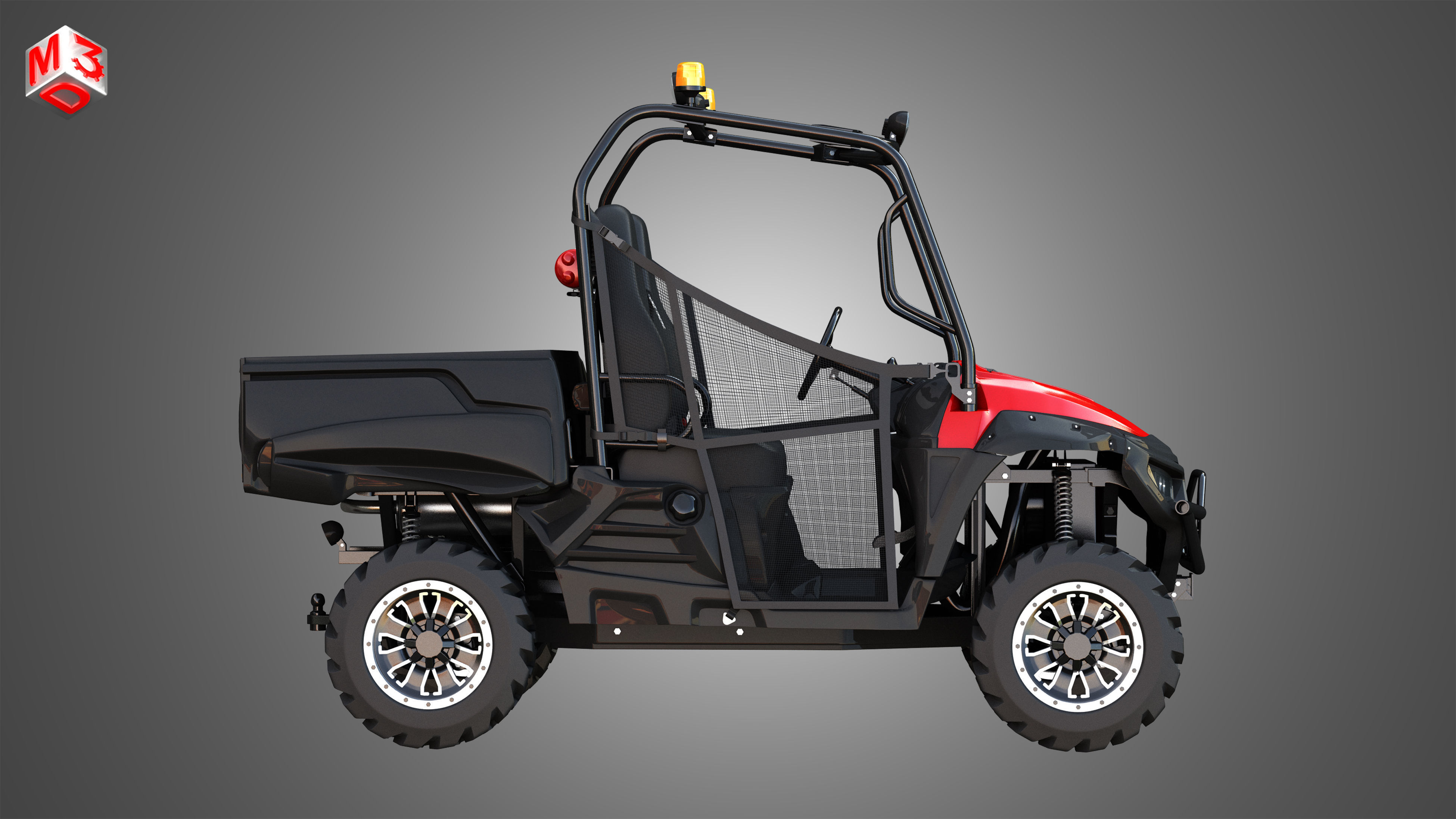  Mahindra 1000 Gas Standard 3D model_5