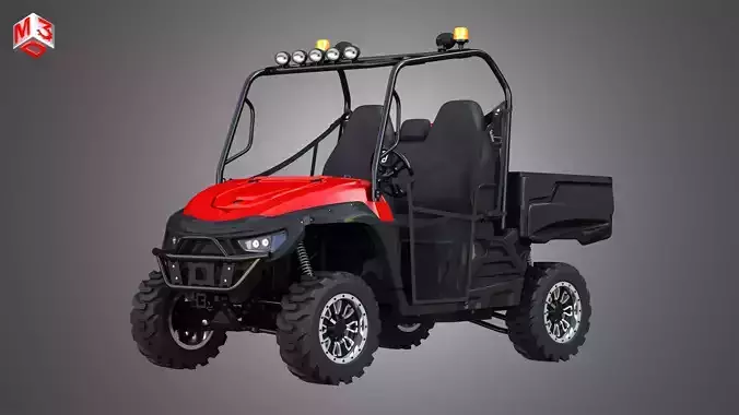  Mahindra 1000 Gas Standard 3D model
