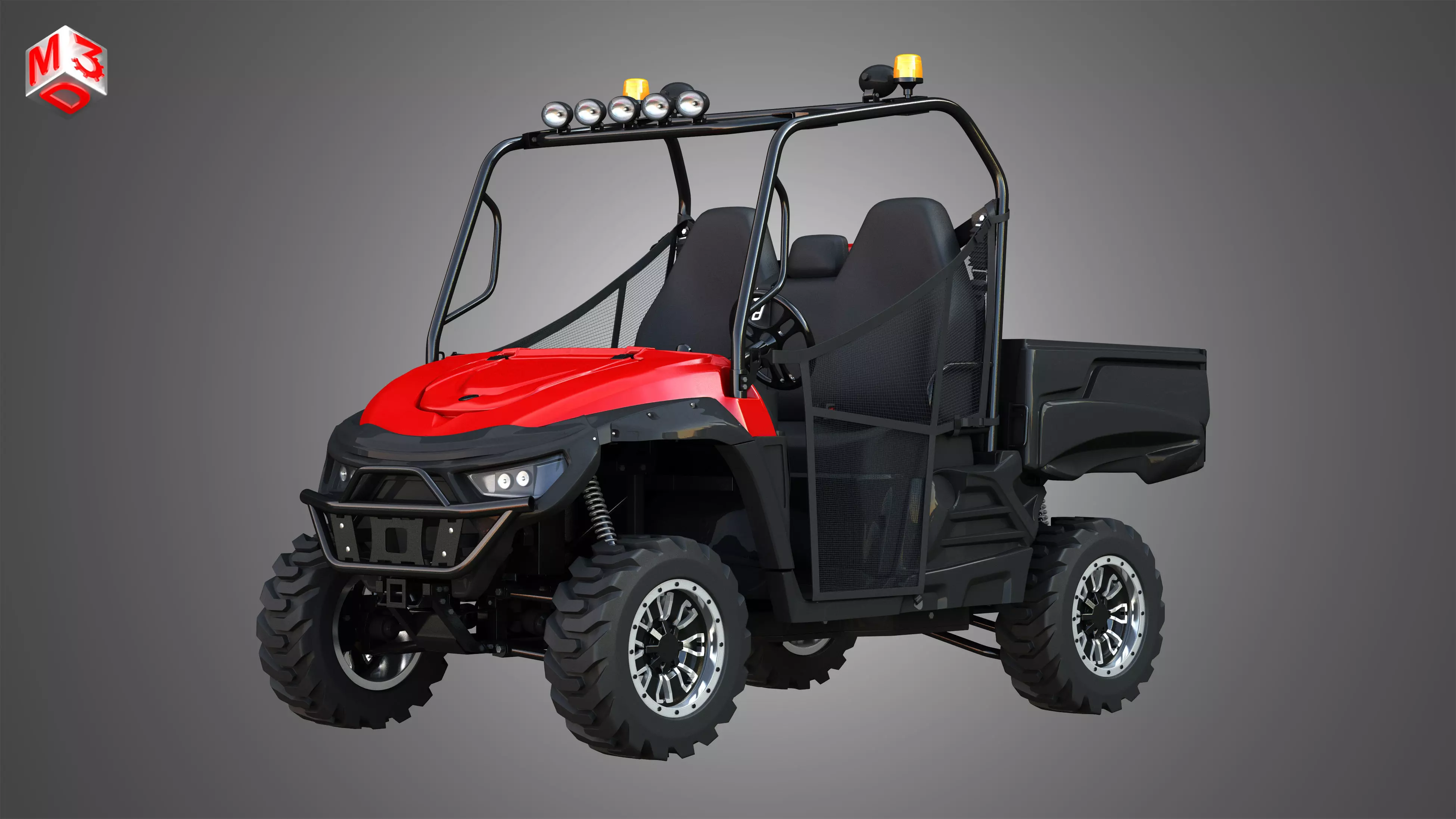  Mahindra 1000 Gas Standard 3D model_0